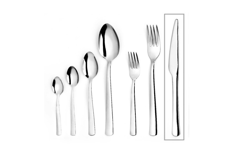 SIRIUS ΜΑΧΑΙΡΙ ΦΑΓΗΤΟΥ 2MM 18/0 MIRROR 21ΕΚ 60g