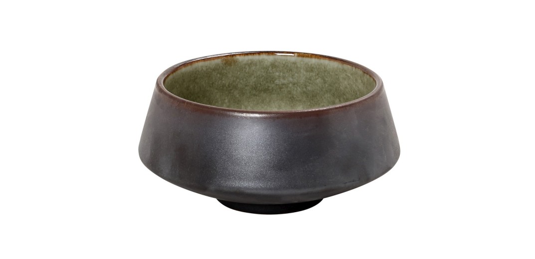 PEBBLE ΜΠΩΛ ΚΩΝΙΚΟ ΚΑΦΕ-ΠΡΑΣΙΝΟ 20,5Χ20,5Χ10ΕΚ