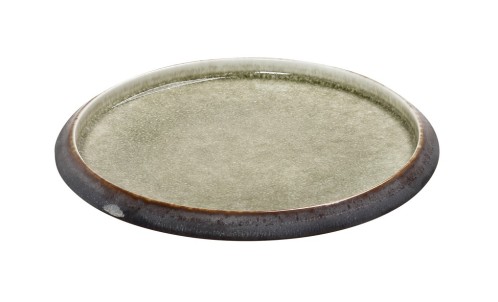 PEBBLE ΠΙΑΤΟ ΣΤΡΟΓΓΥΛΟ ΚΑΦΕ-ΠΡΑΣΙΝΟ 21Χ21Χ3ΕΚ