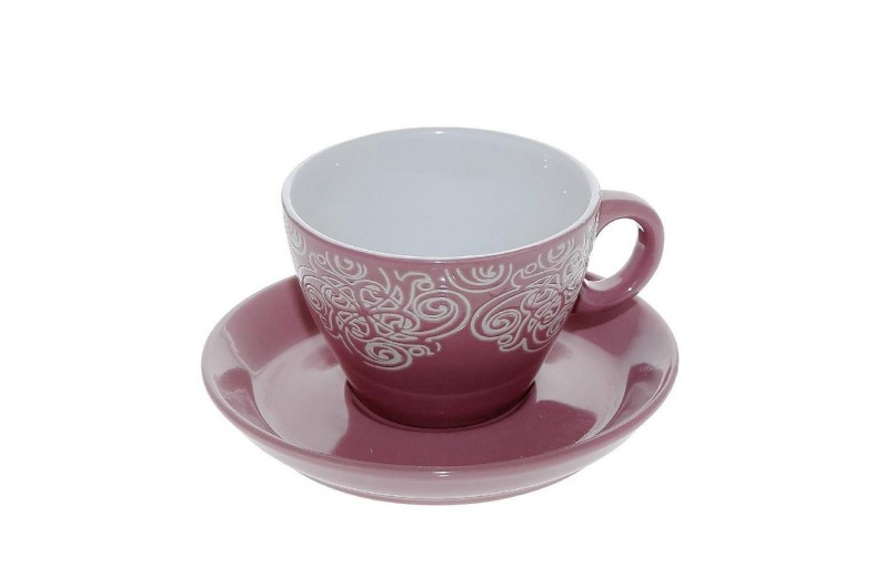 VIENNA ΦΛΙΤΖΑΝΙ ΚΑΠΟΥΤΣΙΝΟ JUMBO ΡΟΖ 330CC 11.5x9