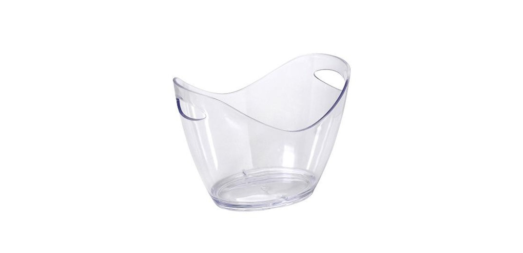 ΣΑΜΠΑΝΙΕΡΑ ΟΒΑΛ ΔΙΑΦΑΝΗ ΜΕΓΑΛΗ 35χ25.5χ25.5ΕΚ