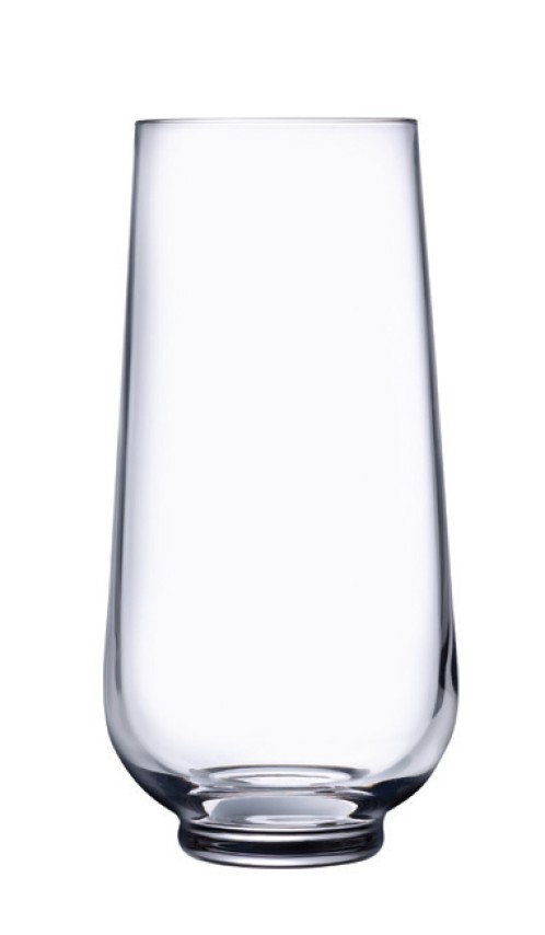 NUDE HEPBURN LONG DRINK SET6 425CC H:15.5 D:7.5CM