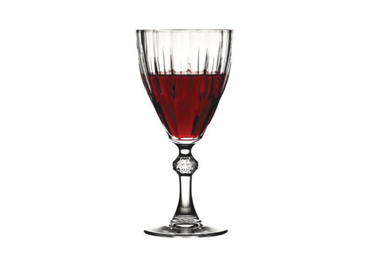 (CAM1021) DIAMOND FT GLASS RED 245CC 17.7 EK