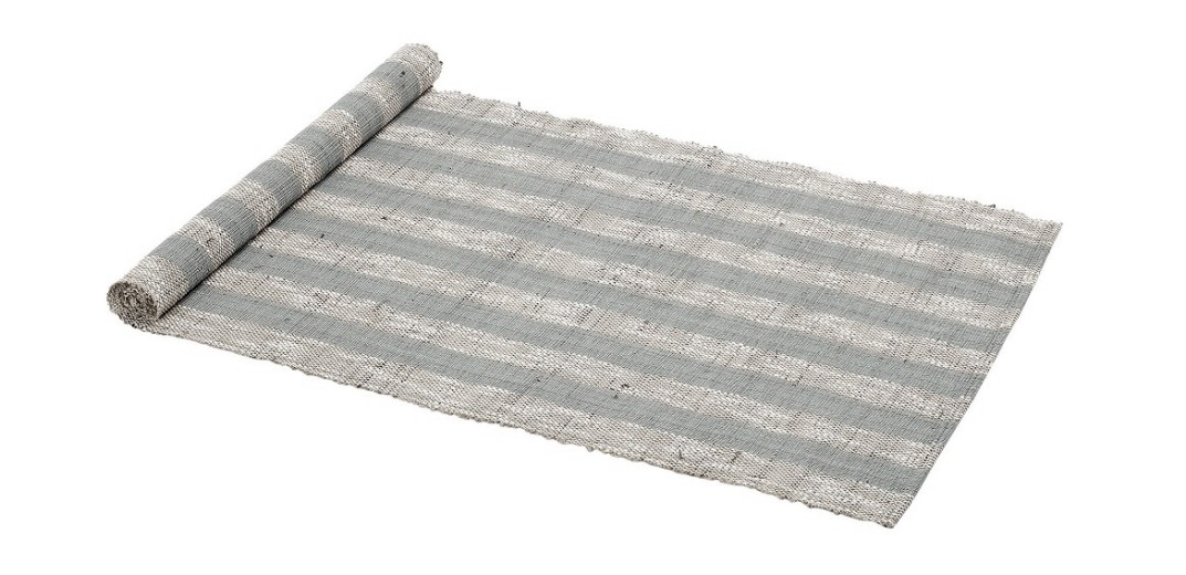 RUNNER ΨΑΘΑ ΓΚΡΙ ΜΕ ΡΙΓΕΣ 45Χ150ΕΚ