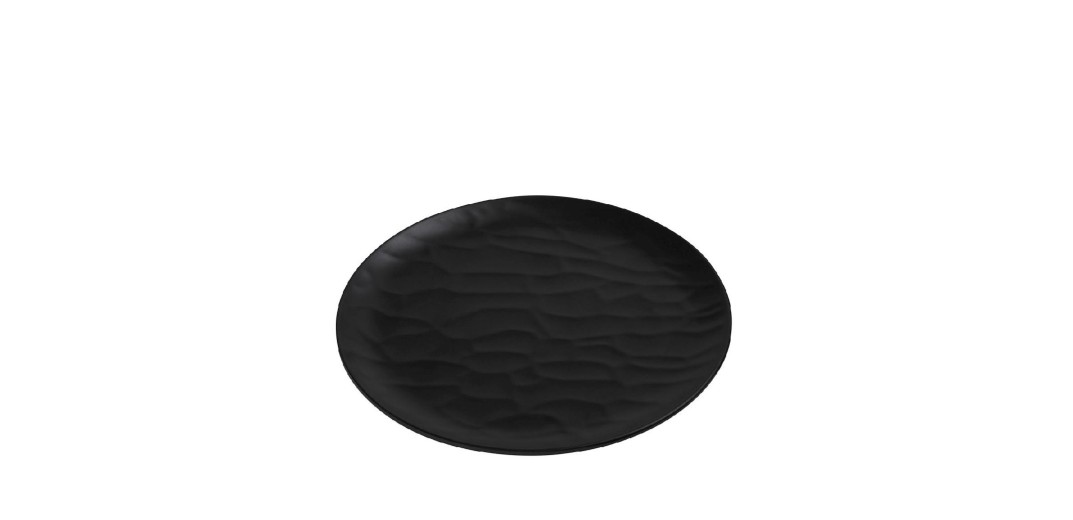 BLACK ΠΙΑΤΟ ΡΗΧΟ ΣΤΡΟΓΓ. 28ΕΚ WAVY MATTE ΜΕΛΑΜΙΝΗΣ