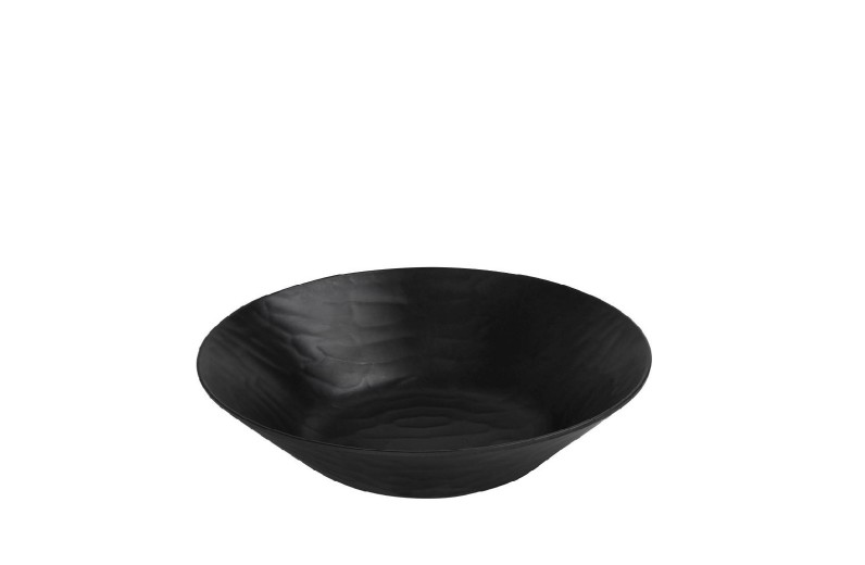 BLACK ΜΠΩΛ ΣΤΡΟΓΓ. 34ΕΚ WAVY MATTE ΜΕΛΑΜΙΝΗΣ