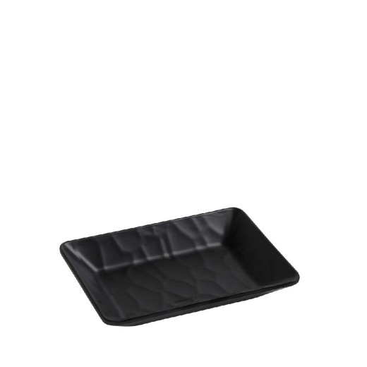 BLACK ΜΠΩΛ ΟΡΘΟΓ. 14Χ10ΕΚ WAVY MATTE ΜΕΛΑΜΙΝΗΣ