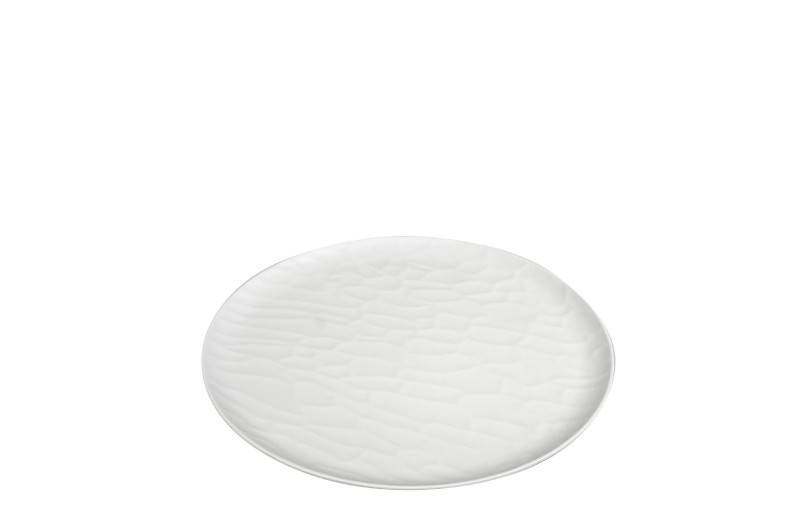 WHITE ΠΙΑΤΟ ΡΗΧΟ ΣΤΡΟΓΓ. 23ΕΚ WAVY MATTE ΜΕΛΑΜΙΝΗΣ