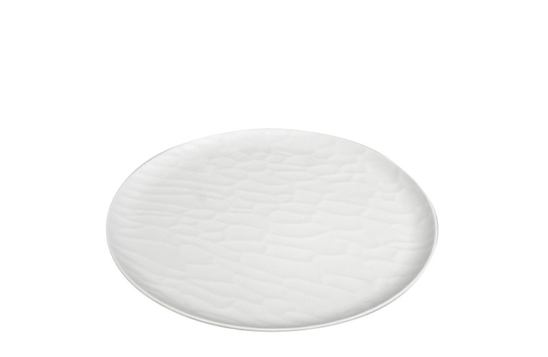 WHITE ΠΙΑΤΟ ΡΗΧΟ ΣΤΡΟΓΓ. 32ΕΚ WAVY MATTE ΜΕΛΑΜΙΝΗΣ