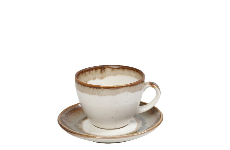 REACT. BEIGE ESSENTIALS ΦΛΙΤΖΑΝΙ & ΠΙΑΤΑΚΙ ΚΑΠΟΥΤΣΙΝΟ 220ML 14x7.5EK