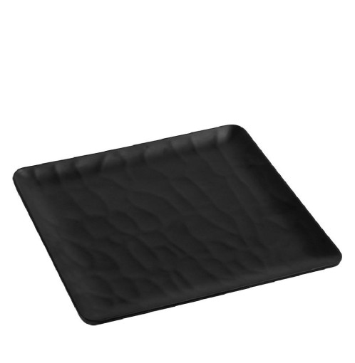 BLACK  ΠΙΑΤΟ ΡΗΧΟ ΤΕΤΡΑΓ. 26ΕΚ WAVY MATTE ΜΕΛΑΜΙΝΗΣ