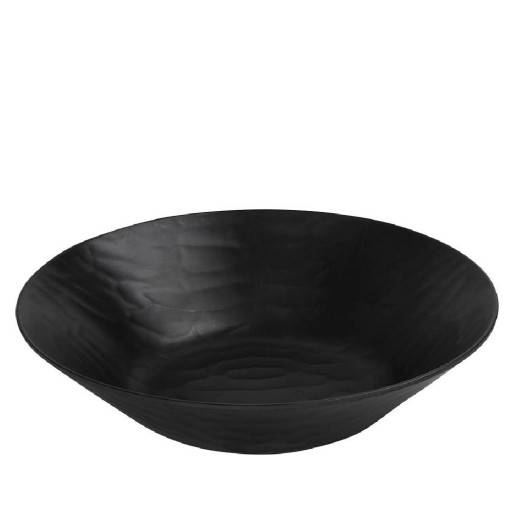 BLACK ΜΠΩΛ ΣΤΡΟΓΓ. 40ΕΚ WAVY MATTE ΜΕΛΑΜΙΝΗΣ