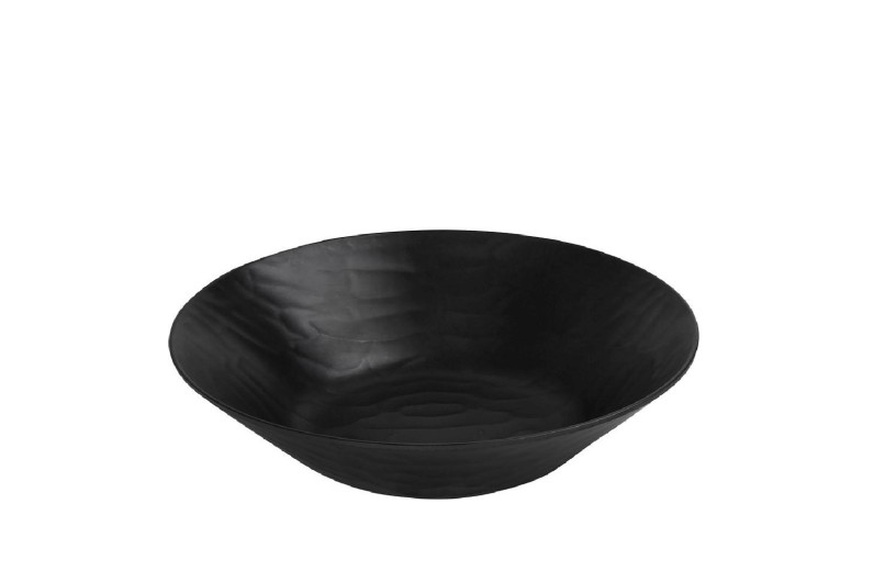 BLACK ΜΠΩΛ ΣΤΡΟΓΓ. 40ΕΚ WAVY MATTE ΜΕΛΑΜΙΝΗΣ