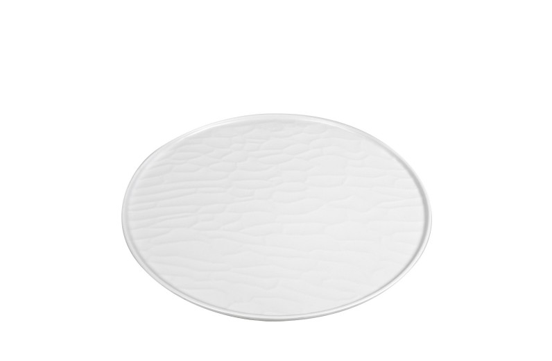 WHITE ΠΙΑΤΟ PIZZA 35ΕΚ WAVY MATTE ΜΕΛΑΜΙΝΗΣ