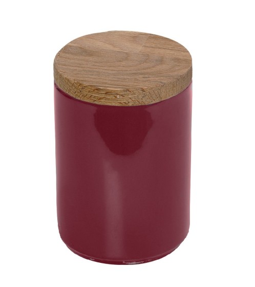 POMEGRENATE ESSENTIALS ΔΟΧΕΙΟ ΜΕ ΞΥΛ. ΚΑΠΑΚΙ 8Χ8Χ12ΕΚ