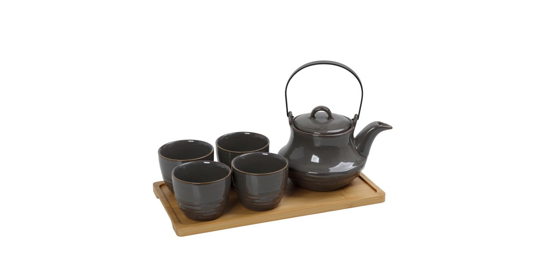 RITUAL ΣΕΤ ΤΣΑΓΙΟΥ ΜΕ ΣΙΤΑ 1x600/4x200ml ΜΕ ΔΙΣΚΟ ΜΠΑΜΠΟΥ ΓΚΡΙ