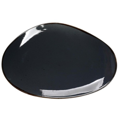 TERRA GREY ΠΙΑΤΕΛΑ ΟΒΑΛ 36χ24.5χ2.5ΕΚ