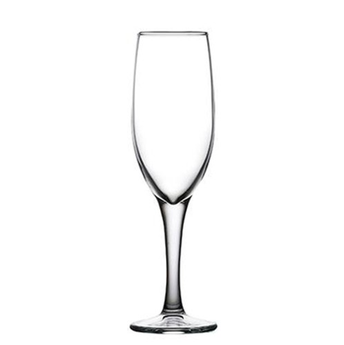 MODA CHAMPAGNE FLUTE TEMPERED 165CC H:18.3CM P/1200