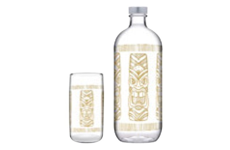 TIKI PARTY SET/5 BOTTLE 1100CC 4XGLASS 365CC