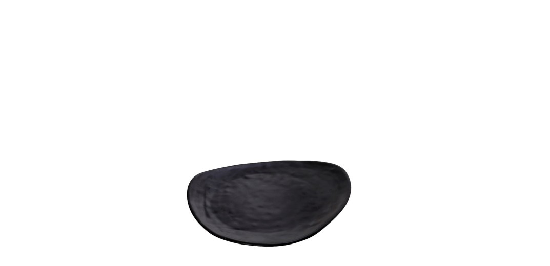 BLACK ΠΙΑΤΟ ΤΡΙΓ.20Χ19Χ2ΕΚ WAVY MATTE ΜΕΛΑΜΙΝΗΣ