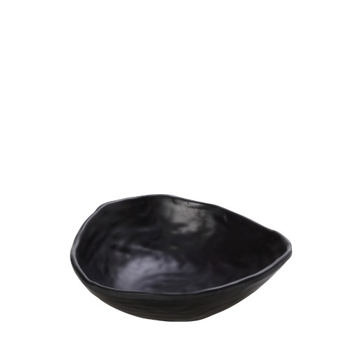 BLACK ΜΠΩΛ  ΤΡΙΓ.13,5X14X4,5ΕΚ WAVY MATTE ΜΕΛΑΜΙΝΗΣ