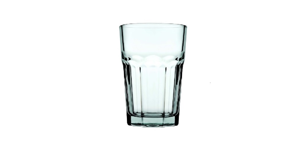 AWARE CASABLANCA LD 295CC MADE OF REC. GLASS H: 12 D: 7,8CM GB4.OB24
