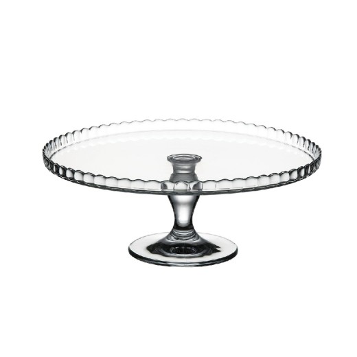 PATISSERIE FOOTED PLATE H: 12,8 D: 32,2CM P/42 GB1.OB2