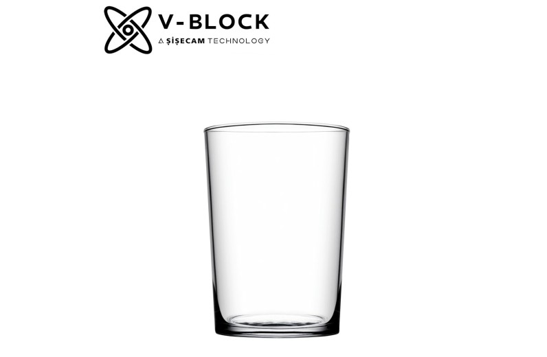 V-BLOCK NEW BISTRO BEER TEMP. 510CC H:12.05CM D:8.8CM P/768 GB6.OB24. (sm)