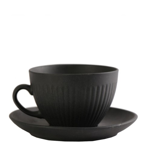 GOBI BLACK SAND ΦΛΙΤΖΑΝΙ & ΠΙΑΤΑΚΙ JUMBO ΜΑΥΡΟ ΜΑΤ 310CC 16Χ16Χ8,5ΕΚ