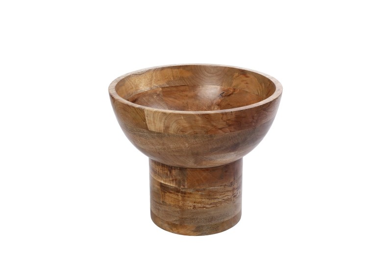 ΜΠΩΛ ΜΕ ΠΟΔΙ ΞΥΛΟ MANGO 27,94X24,13ΕΚ