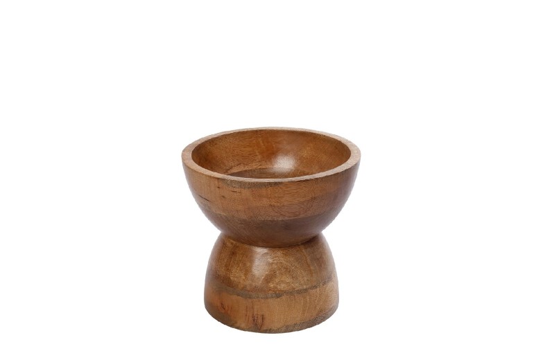 ΜΠΩΛ ΜΕ ΠΟΔΙ ΞΥΛΟ MANGO 20,32X19,68ΕΚ