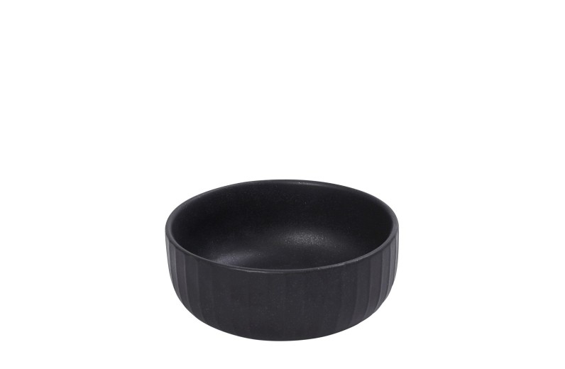 GOBI BLACK SAND HANDMADE ΜΠΩΛ ΒΑΘΥ ΣΤΡΟΓΓ. ΜΑΥΡΟ ΜΑΤ 15,5Χ15,5Χ6ΕΚ