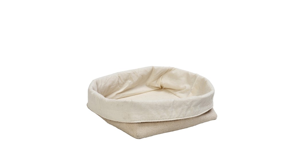 ΚΑΛΑΘΙ ΤΕΤΡΑΓΩΝΟ JUTE/COTTON 20X19X15EK.