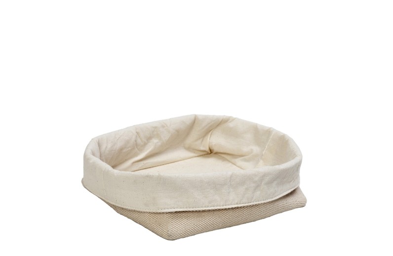 ΚΑΛΑΘΙ ΤΕΤΡΑΓΩΝΟ JUTE/COTTON 20X19X15EK.