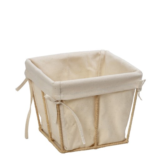 ΚΑΛΑΘΙ ΤΕΤΡΑΓ. COTTON ΜΕ ΨΑΘΙΝΟ STAND 15X15X11,5EK