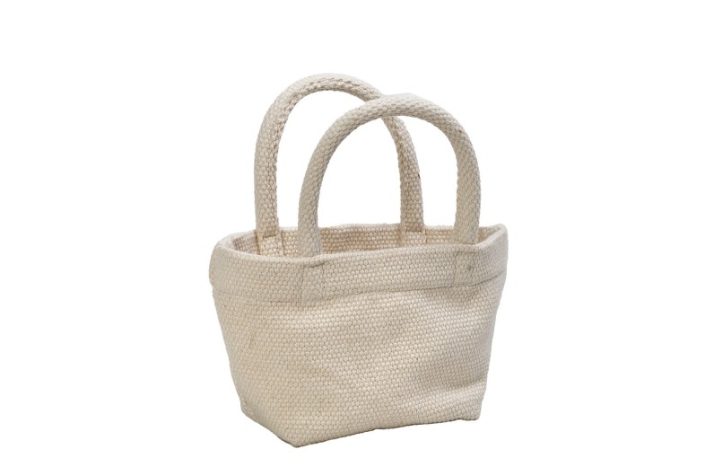 ΤΣΑΝΤΑ ΜΕ ΛΑΒΕΣ JUTE/COTTON 25X8X13-23EK