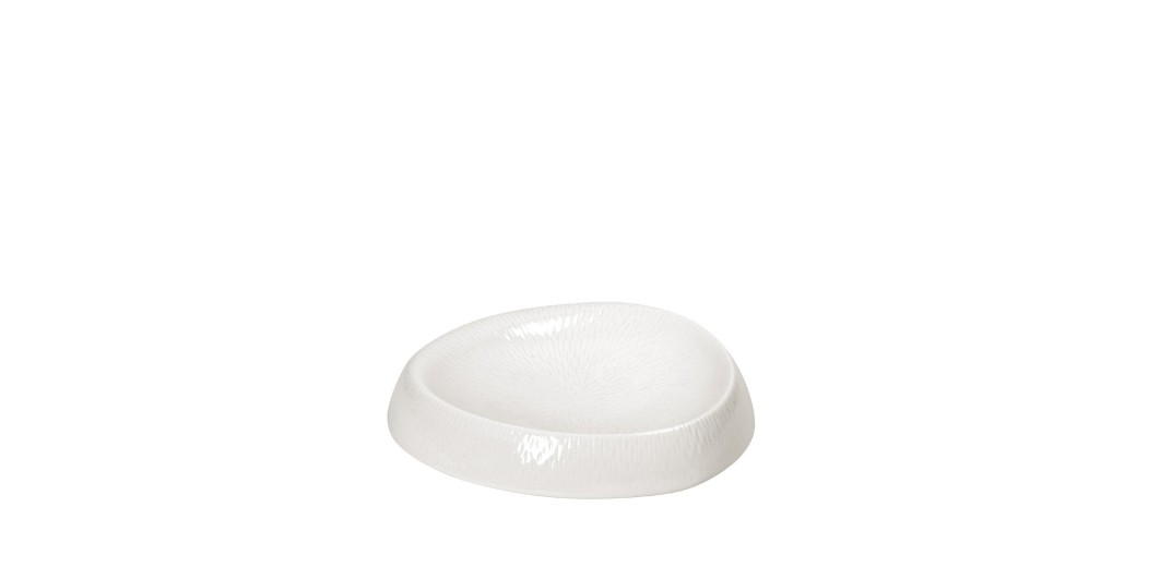 SIDERS ΒΡΑΧΑΚΙ ΤΡΙΓ. IVORY 19,5Χ19,5Χ3,5ΕΚ