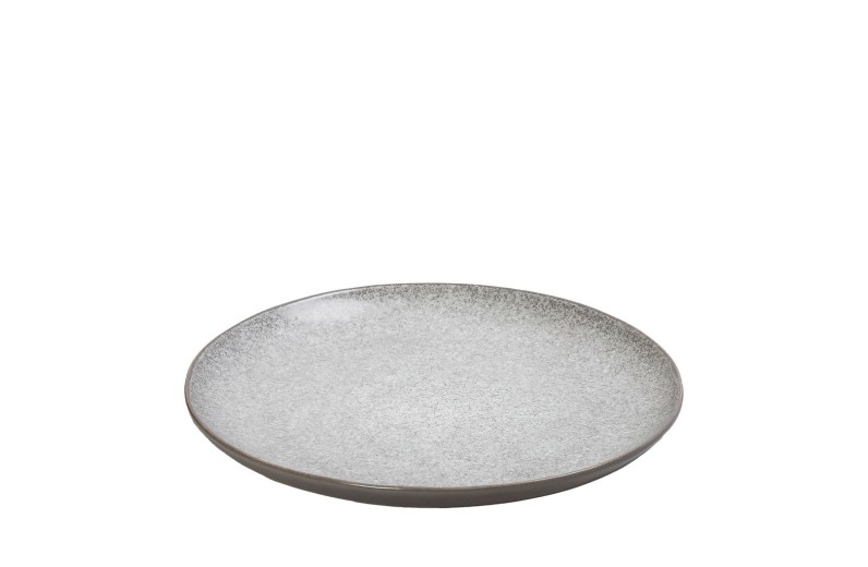 ETNA OFF WHITE ΠΙΑΤΕΛΑ ΟΒΑΛ 36X27X3CM.