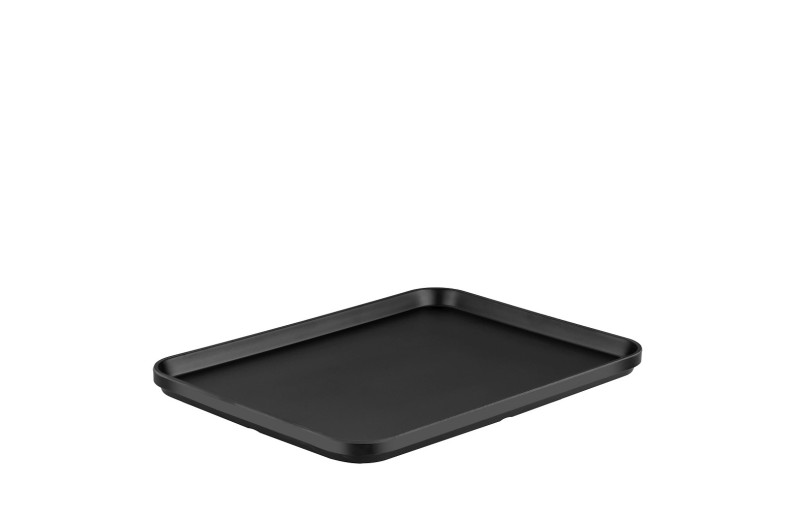 BLACK ΠΙΑΤΟ ΟΡΘ. 34Χ26ΕΚ. GRAVITY MATT ΜΕΛΑΜΙΝΗΣ