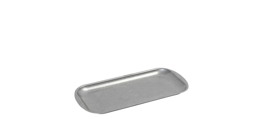 SNOW GREY ΠΙΑΤΟ ΟΡΘΟΓ. SS 18/10 41Χ23Χ1,5ΕΚ.