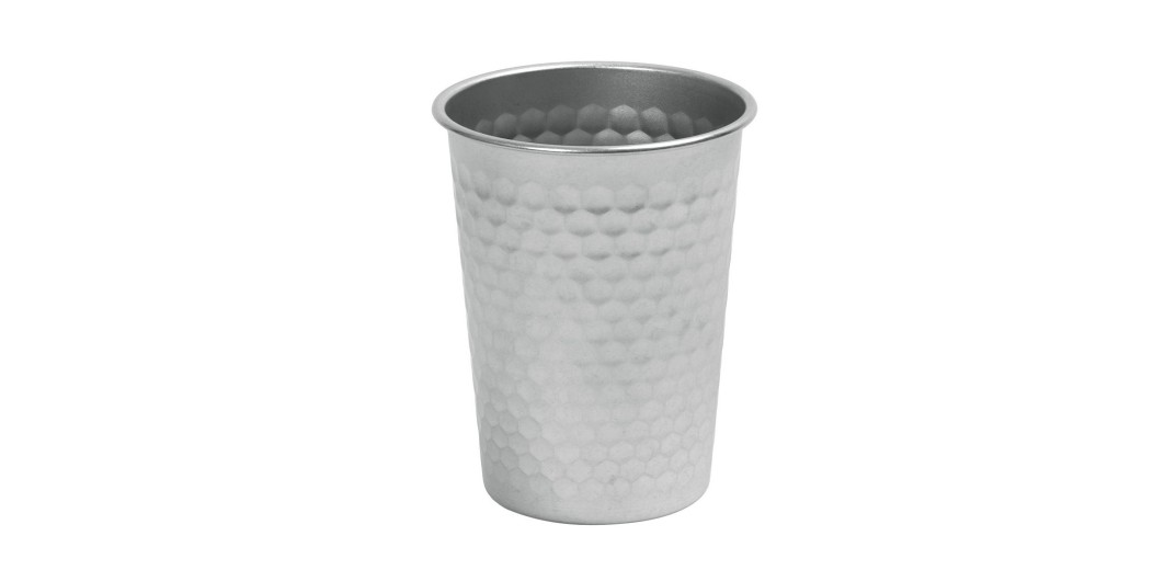 SNOW GREY ΠΟΤΗΡΙ ΣΦΥΡΗΛΑΤΟ 400ML SS 18/10 8.6Χ8.6Χ10.8ΕΚ.