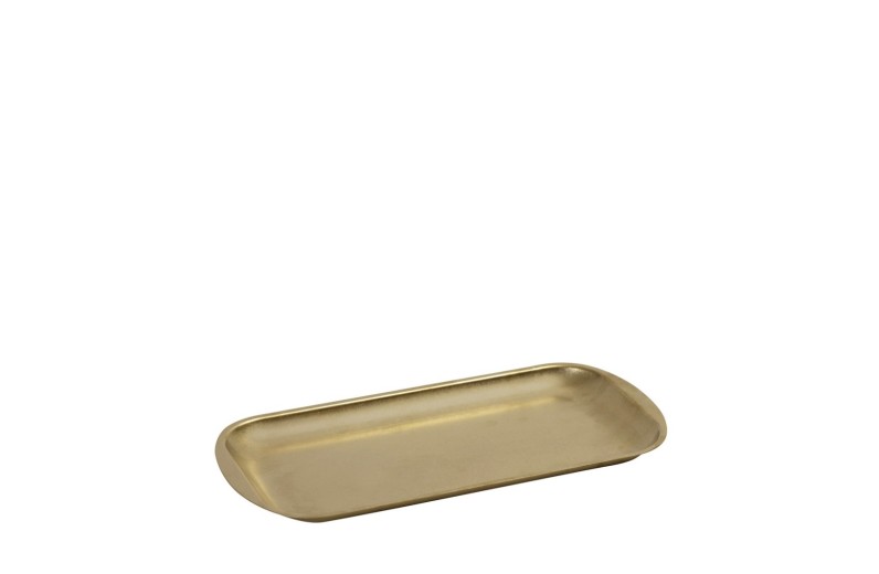 SNOW GOLD ΠΙΑΤΟ ΟΡΘΟΓ. SS 18/10 37Χ20Χ1,5ΕΚ.