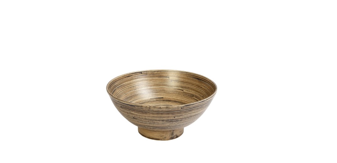 BALI ΣΤΡΟΓΓΥΛΟ ΜΠΩΛ BAMBOO 30Χ13ΕΚ
