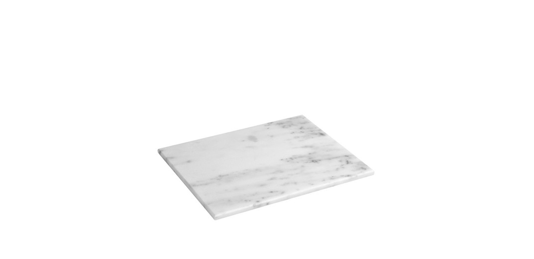 ΠΛΑΤΩ ΣΕΡΒΙΡΙΣΜΑΤΟΣ ΑΠΟ ΜΑΡΜΑΡΟ ΛΕΥΚΟ 10mm GN1/2 32.5x26,5ΕΚ