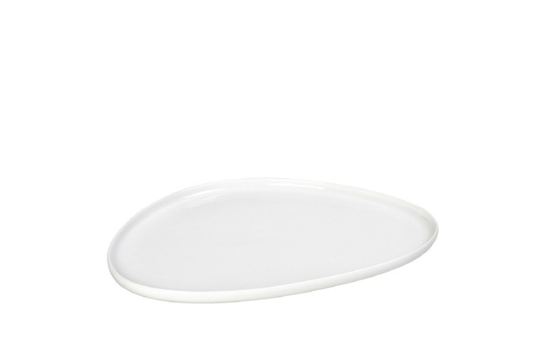 SIDERS IVORY ΠΙΑΤΕΛΑ ΤΡΙΓ. 35,8X26,6X1,4CM