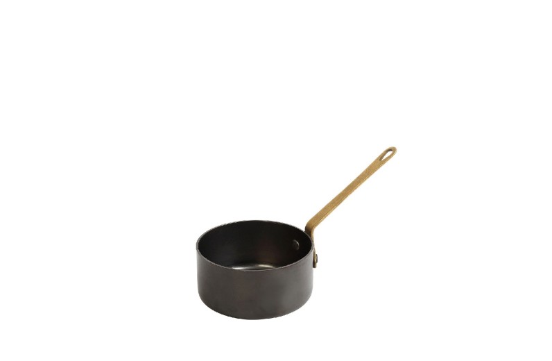 SNOW BLACK ΚΑΤΣΑΡΟΛΑΚΙ ΜΕ ΜΟΝΗ ΛΑΒΗ 3-PLY SS18/10-SS18/0 160ML D: 7,7 H: 4CM