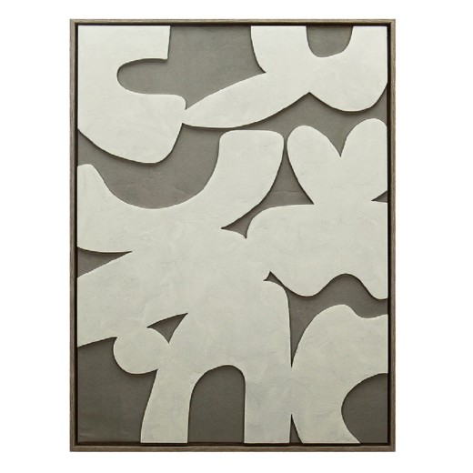 ΠΙΝΑΚΑΣ ΣΕ 3D ΚΑΜΒΑ ΓΚΡΙ ΜΠΕΖ 60Χ80EK