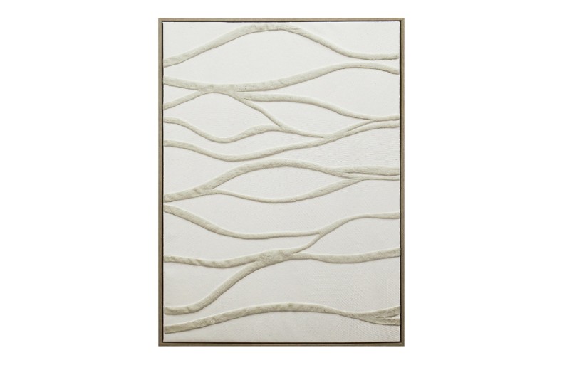 ΠΙΝΑΚΑΣ ΣΕ ΚΑΜΒΑ ΛΕΥΚΟΣ ΜΠΕΖ 60Χ80ΕΚ