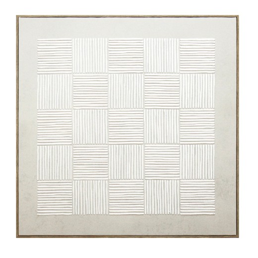 ΠΙΝΑΚΑΣ ΣΕ ΚΑΜΒΑ ΛΕΥΚΟΣ ΜΠΕΖ 60Χ60ΕΚ