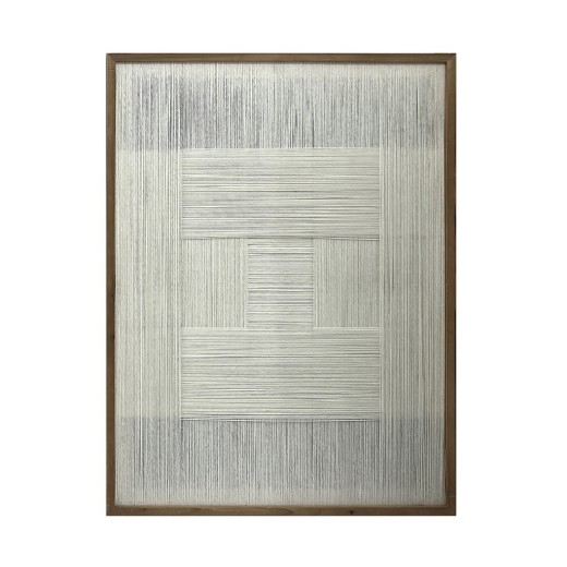 ΠΙΝΑΚΑΣ ΜΕ ΚΟΡΝΙΖΑ ΞΥΛΙΝΗ ΚΑΙ ΝΗΜΑ ΜΠΕΖ ΓΚΡΙ 60Χ80Χ3ΕΚ